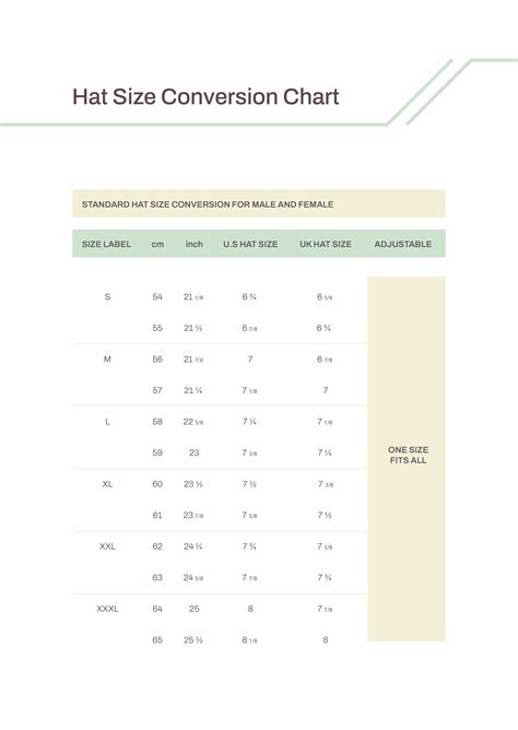 Free Clothing Size Conversion Chart Download In Pdf Illustrator
