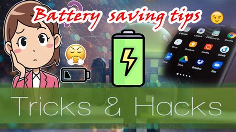 Android Battery Saving Tips And Hacks Youtube
