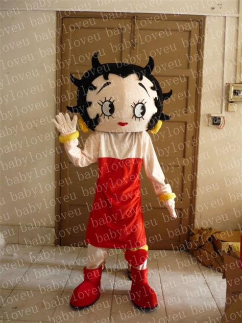 2017 New High Quality Adult Betty Boop Mascot Costume Size Advertising