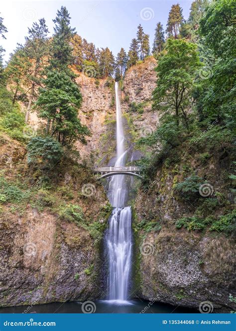 Multnomah Waterfalls Columbia George Travel Portland Oregon Or