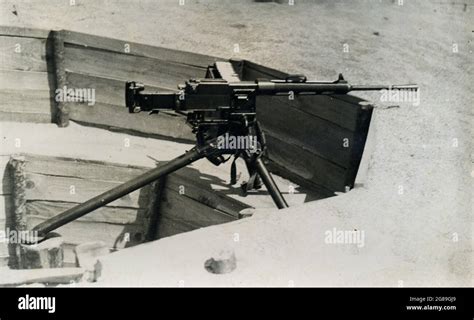 Wwii Ww2 Italian Machine Gun Mitragliatrice Fiat Mod 35 Stock
