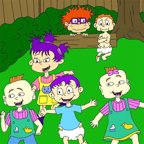 Pre Tommy Pickles The Terrible Twos Drawing Actually A Redraw Of The Original I Made Years