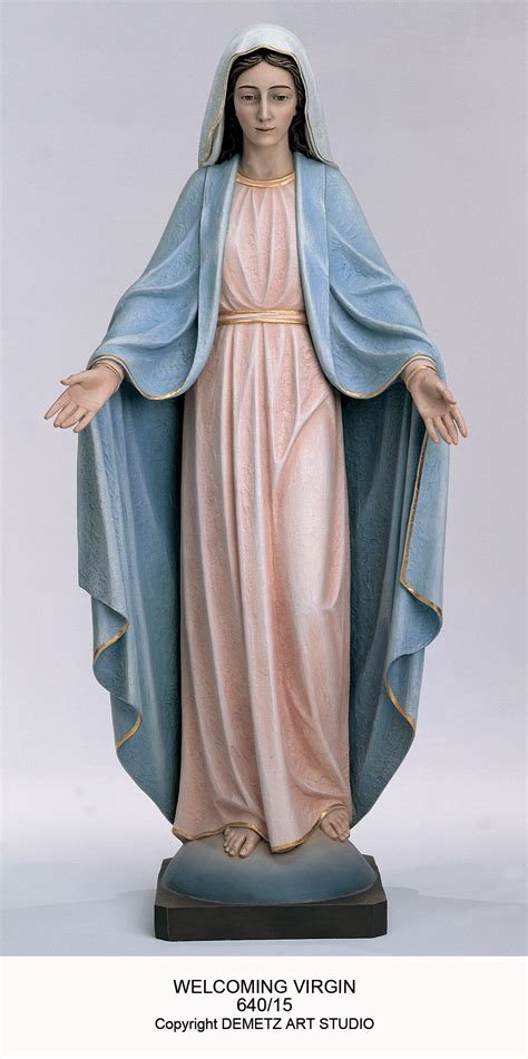 Mary Statue (Welcoming Virgin) #640/15 - McKay Church Goods