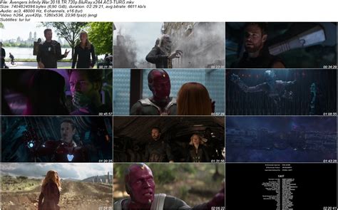 Avengers Sonsuzluk Savaşı 2018 1080p 720p 480p Türkçe Dublaj Tek