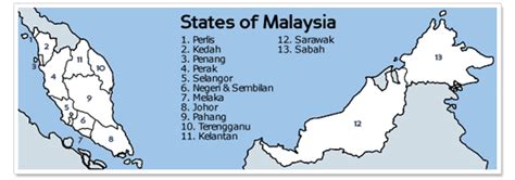 Bahasa malay, english, chinese, tamil, telugu, malayalam, panjabi, thai (there are also 112 different origins spoken in malaysia). Map of Malaysia, city maps, state maps and maps with ...