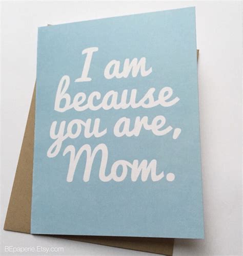 Mom Card Mothers Day Card Mom Birthday Card Etsy