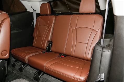 2018 Buick Enclave Avenir Rear Interior Seats Motor Trend En Español