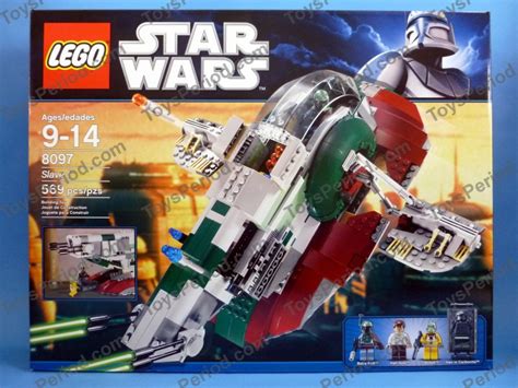 Lego 8097 Slave I Retired Star Wars Boba Fett Ship Set Misb Image Number 1