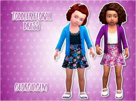 Georgiaglm Sims 4 Toddler Sims 4 Cc Kids Clothing Sims 4