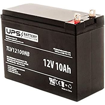 12v 10Ah SLA Rechargeable Battery - F2 Terminals (EXP12100): Amazon.ca: Electronics