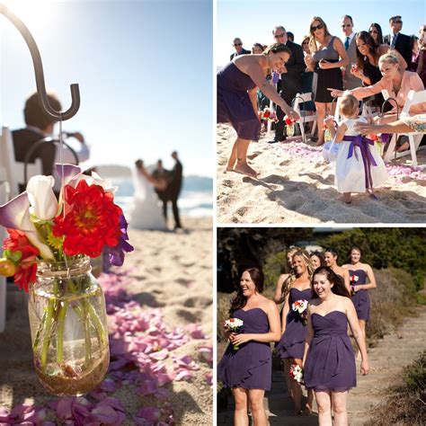 18 top destinations for a beach wedding. Monterey Beach Wedding | Large bridal parties, Celebrity ...