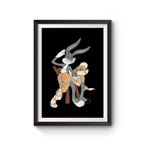 disney bugs lola bunny spank cartoon punishment poster