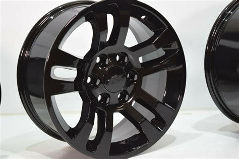 Black Chevy Silverado Wheels