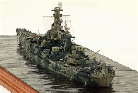 USS Alabama BB-60 1/350 Scale Model Diorama | Scale model ships, Warship model, Model warships