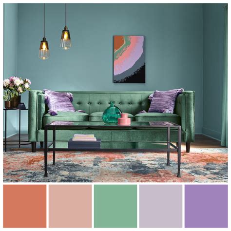 Triadic Color Scheme Interior Design