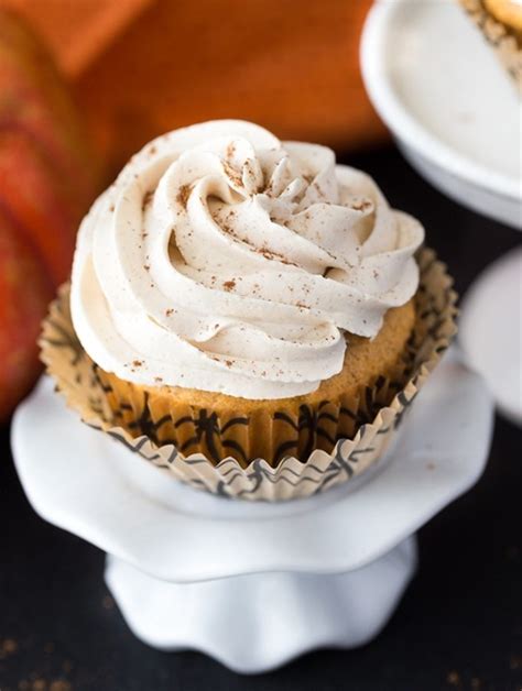 Pumpkin Pie Cupcakes Recipe Chefthisup