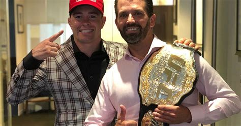 Ufc Colby Covington Says Donald Trump Jr Will Attend Saturday Fight