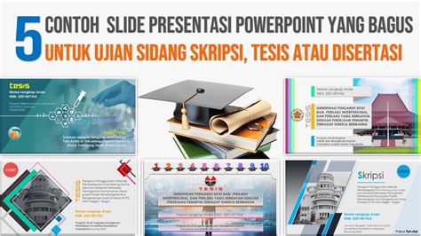 Contoh Presentasi PowerPoint yang Bagus untuk Sidang Skripsi Tesis