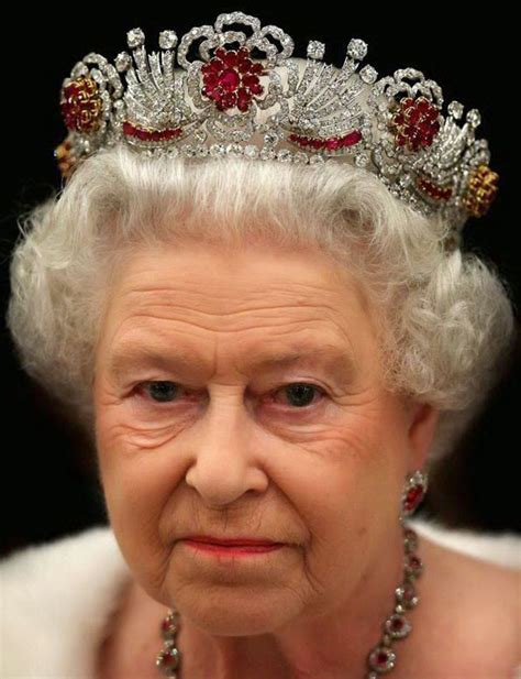 Queen elizabeth ii speaks two languages fluently, english and french. Tiara Mania: Queen Elizabeth II of the United Kingdom's ...