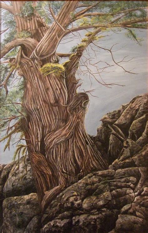 Hidden Art Juniper By Cindy Wright Hidden Art Optical Illusions Art