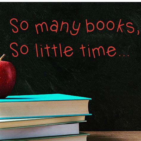 So Many Books So Little Time Vinyl Wall Decal Sticker Books School