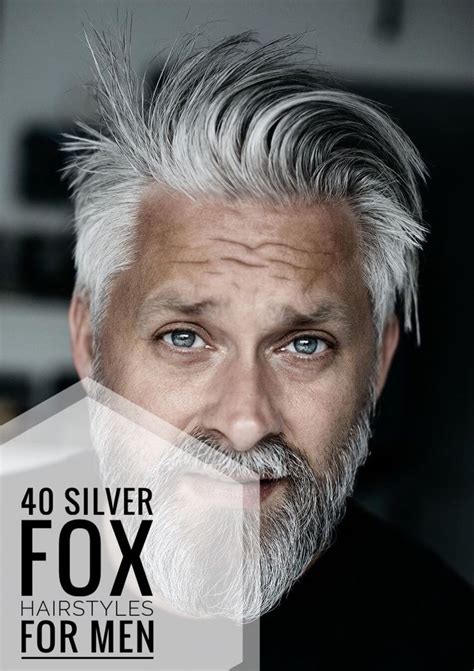 Amazing Silver Fox Hairstyles For Men Mens Hairstyles Silver Fox Hair Hair Styles