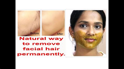 remove facial hair permanently 100 natural and safe method beyoudefining tamil youtuber youtube