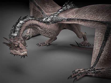 Smaug Hobbit Dragon 3d Model In Monster 3dexport