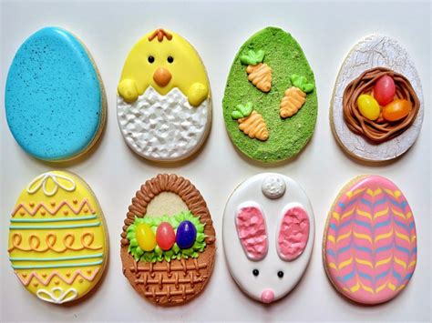 Easter Egg Sugar Cookies