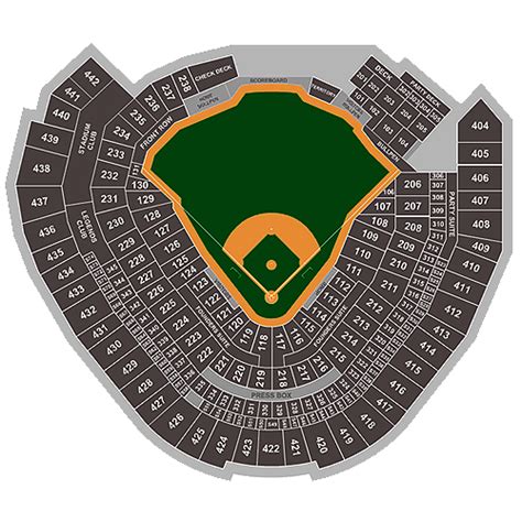 Brewers Stadium Seating Chart Map Miller Park Mlb Stadium Guide