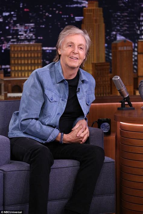 Paul Mccartney Finally Ditches Hair Dye To Reveal Natural Grey On Jimmy