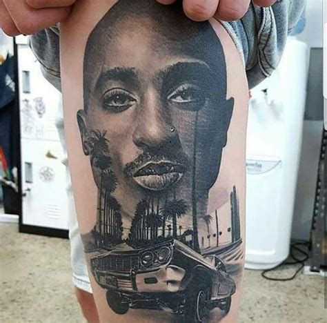 Sicc Tatt Tupac Tattoo Hip Hop Tattoo 2pac Tattoos