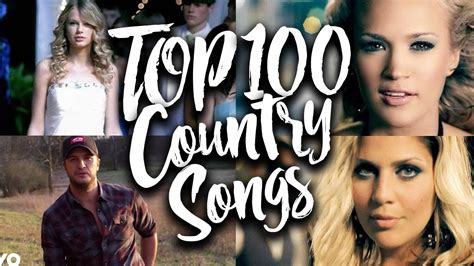 Are there any you agree/disagree with? TOP 100 Country Songs of All Time - YouTube