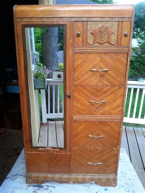 Country pine antique farmhouse cupboard swedish folk art cabinet #33811. Read how a 1930's Chifferobe was repurposed into useful ...