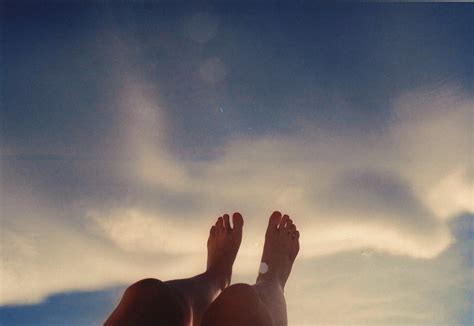 Wallpaper Sunlight Sunset Sea Reflection Sky Legs Clouds Blue