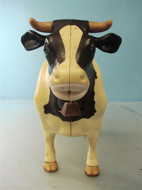 General Mills Milky The Marvelous Milking Cow Collectible Toy 1970s Rare