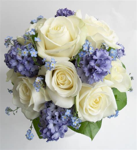 Fake purple flowers near me. I just like the forget me nots... I want forget me nots so ...