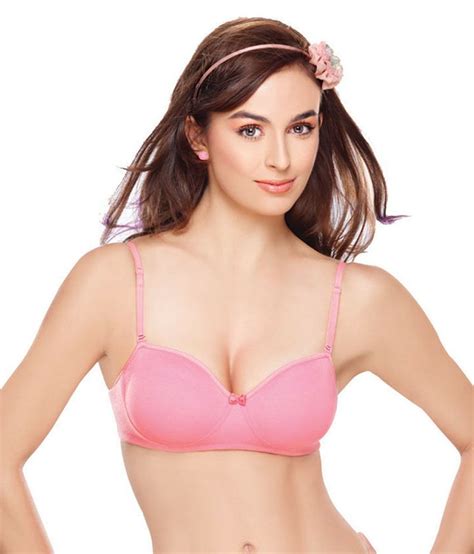 Buy Groversons Paris Beauty Multi Color Cotton T Shirt Bra Bra Pack Of 3 Online At Best Prices