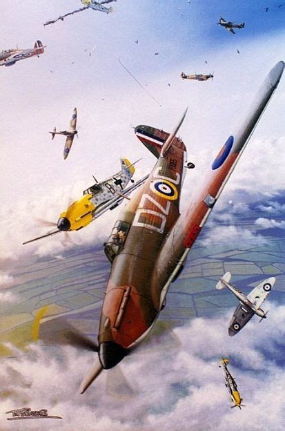 Battle Of Britain Aircraft Aircraft Art Aviation Art