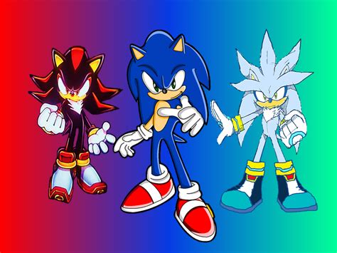 Sonic, shadow and silver | remember the name. 49+ Sonic Shadow and Silver Wallpapers on WallpaperSafari