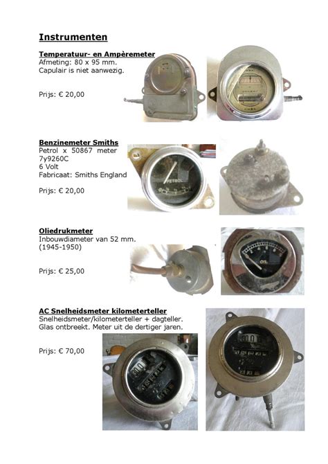 Catalogus Oldtimer onderdelen by B. van Voorst - Issuu