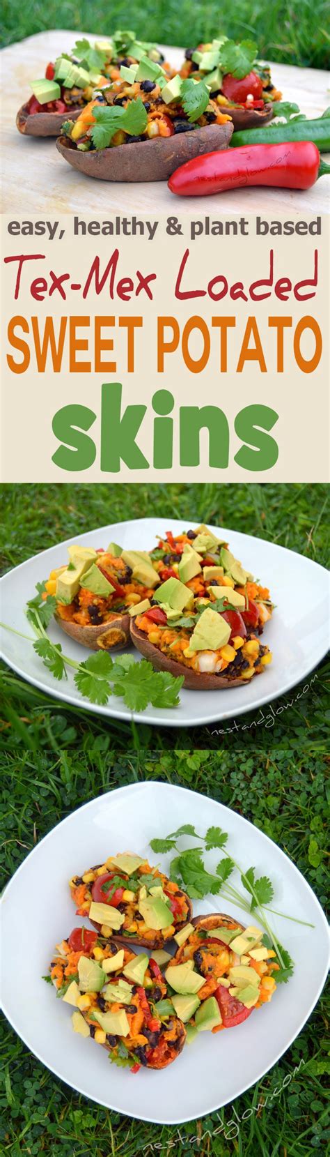 Loaded Sweet Potato Skins Are A Feast For Tastebuds And Eyes Recipe