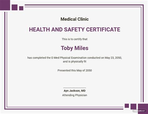 Free Online Health And Safety Courses With Printable Certificates