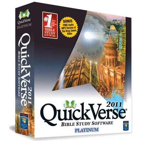 Quickverse Platinum 2011 Dvd Rom 9781572644816 Bible Study Software