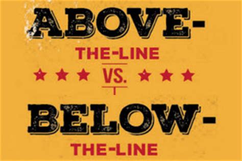 Basically above the line (atl) marketing represents mass media to reach the target customers. Above-The-Line Vs Below-The-Line Marketing Infographic