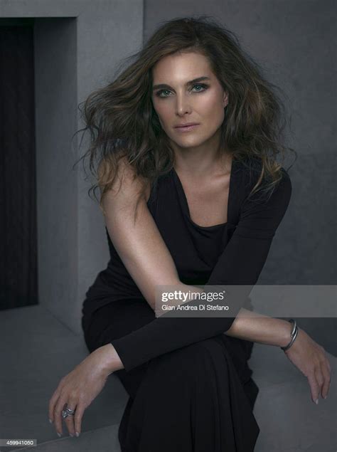 Actress Brooke Shields Is Photographed For Social Life On July 18 In