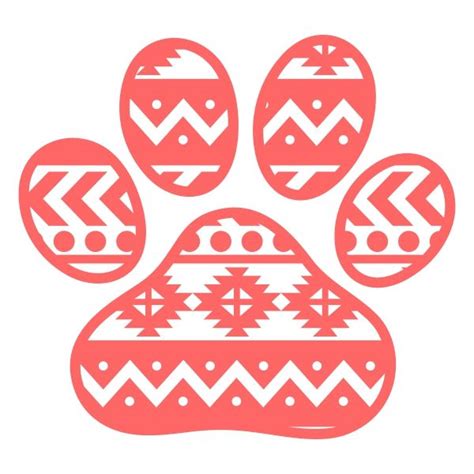 Download Aztec Paw Cuttable Designs | Cricut crafts, Vinyl crafts ...