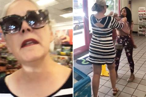 ‘racist Karen Slapped In Face After ‘telling Woman “go Back To Mexico