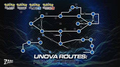 unova routes remastered pokémon black and white 1 2 youtube