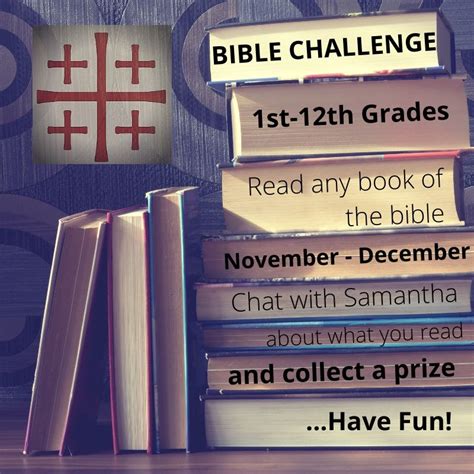 Children And Youth Bible Challenge St Matthews Episcopal Church